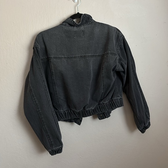 Ci Sono Charcoal Denim Jacket size small - Picture 3 of 6